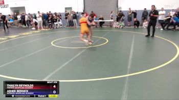 150 lbs Quarterfinal - Thailyn Reynolds, Pioneer Grappling Academy vs Asher Bernick, Interior Grappling Academy