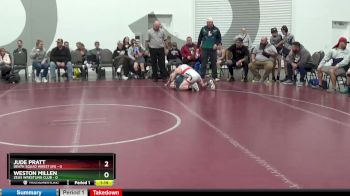 95 lbs Placement Matches (8 Team) - Weston Millen, Zeus Wrestling Club vs Jude Pratt, Death Squad Wrest (IN)