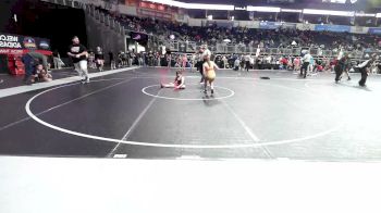 85 lbs 5th Place - Arabella Kearns, Honey Badger WC vs Jadelyn Cerecero, Cougar WC