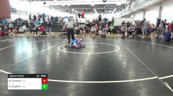 46 lbs Quarterfinal - Whitt Cromer, Jefferson Wrestling Club vs Case English, Banks County Battle Born Wrestling