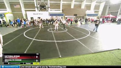 127-130 lbs Round 2 - Brooklyn Dodge, Idaho vs Victoria Byrne, Deschutes Mat Club