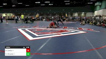 150 lbs Quarterfinal - Blake Cosby, MI vs Dorian Olivarez, TX