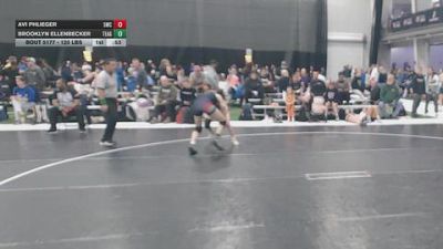 120 lbs Cons. Rd Of 64 - Avi Phlieger, 505 Wrestling Club vs Brooklyn Ellenbecker, Team Agoge