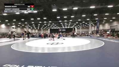 120 lbs Champ. Rd Of 128 - Braden Heath, Piedmont Wrestling Club vs Bennett Johnson, Big Game Wrestling Club