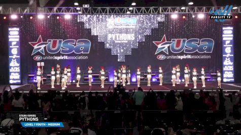 Stars Vipers - Pythons [2025 L1 Youth - Medium Day 3] 2025 USA All Star Cheer Super Nationals