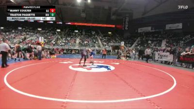 3A-165 lbs Cons. Round 1 - Traeton Paquette, Douglas vs Manny Coulter, Glenrock