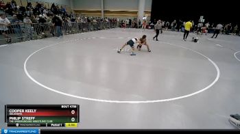 100 lbs Cons. Round 2 - Philip Streff, The Underground Wrestling Club vs Cooper Keely, Oklahoma