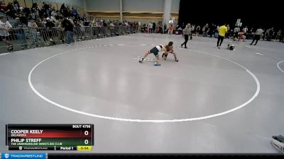 100 lbs Cons. Round 2 - Philip Streff, The Underground Wrestling Club vs Cooper Keely, Oklahoma