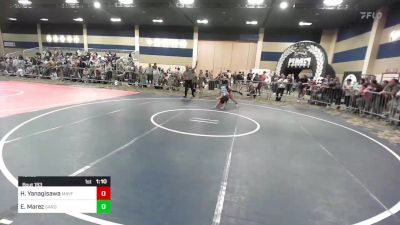 101 lbs Quarterfinal - Hayden Yanagisawa, Mayfair WC vs Emjay Marez, Garden City