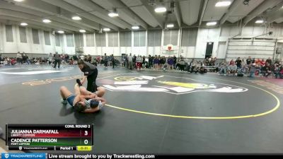 170 lbs Cons. Round 2 - Cadence Patterson, Fort Lupton vs Julianna Darmafall, Liberty Common