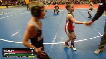70 lbs Cons. Round 2 - Axel Hanson, K-M vs Coy Wilson, Grand Rapids