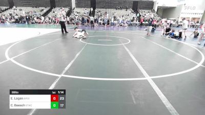 89 lbs Rr Rnd 2 - Elijah Logan, Apex K-6 Club vs Conor Boesch, Shore Thing WC