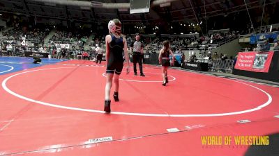 57 lbs Round Of 32 - Jessie Kelly, Savage House Wrestling Club vs Presley Jaggers, CP Wrestling