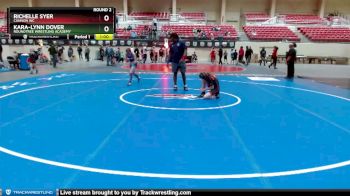 101-106 lbs Round 2 - Kara-Lynn Dover, Roundtree Wrestling Academy vs Richelle Syer, Cannon WC