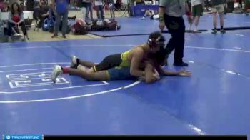 145 lbs Round 5 (6 Team) - Thomas Taylor, RAW TALENT vs Aaron Drone, BRUIN BRAWLERS