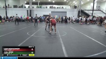 113 lbs Round 4 (6 Team) - Cael Rossi, TNWC Blue vs Liam Montgomery, Terps Xtreme