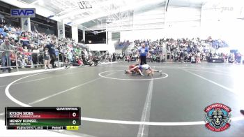 64 lbs Quarterfinal - Henry Hunsel, Greater Heights vs Kyson Sides, Wichita Training Center