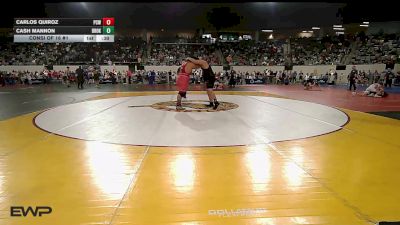 Consi Of 16 #1 - Carlos Quiroz, Putnam City West vs Cash Mannon, Broken Arrow