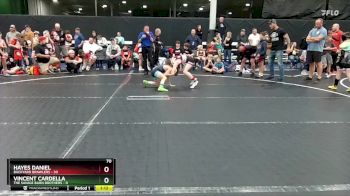 68 lbs Round 7 (8 Team) - Vincent Cardella, The Savage Barn Brothers vs Hayes Daniel, Backyard Brawlers