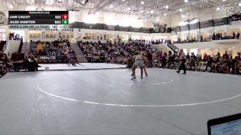 215 lbs Semis & 3rd Wb (16 Team) - Liam Cauley, Harris County vs Jalen Hampton, Ware County