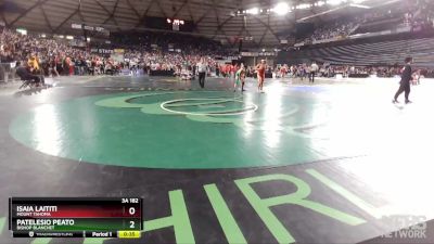 3A 182 lbs Cons. Round 2 - Patelesio Peato, Bishop Blanchet vs Isaia Laititi, Mount Tahoma