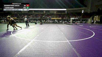 157 lbs Consi Of 16 #2 - Seanmatthew Garcia, Grand Canyon vs Justin Barr, Springfield Tech