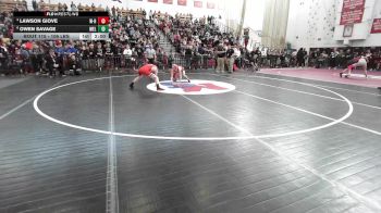 106 lbs Quarterfinal - Lawson Giove, Whitman-Hanson vs Owen Savage, Melrose