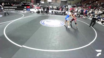 165 lbs Ehren Thompson, IEWA - Inland Empire Wrestling Association vs Caleb Quintua, CMWA - Coastal Mountain Wrestling Association