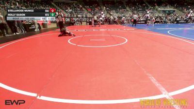 102 lbs Round Of 16 - Stellarose Munoz, California Grapplers vs Holly Eason, WTC