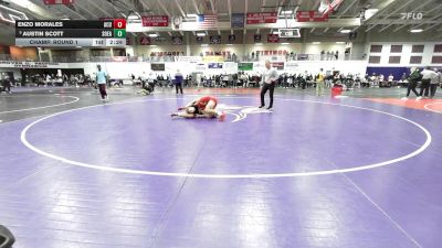 157 lbs Champ. Round 1 - Austin Scott, Southeastern vs Enzo Morales, Arizona Christian University