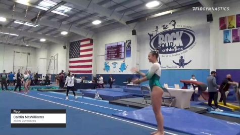 Caitlin McWilliams - Floor, Incline Gymnastics - 2021 Region 3 Women's Championships