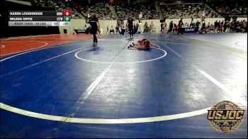49 lbs Consi Of 8 #2 - Kasen Loughridge, Duncan Demon Wrestling vs Milena Ortiz, L-Town Titans