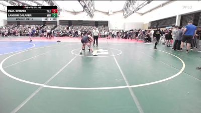 140-I lbs Round Of 16 - Paul Spitzer, Yale Street vs Landon Dalaker, Vougar Honor Wrestling