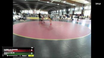 190 lbs Quarterfinal - Aurellia Ramos, Maple Mountain vs Dahlia Silva, Union