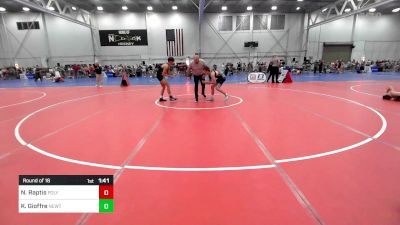 125 lbs Round Of 16 - Nicholas Raptis, Poly Prep vs Kenna Gioffre, Newtown Hs