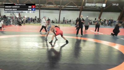 145A lbs Quarterfinal - Vincent Augello, Barn Brothers vs Marcus Heck, Wyoming Seminary