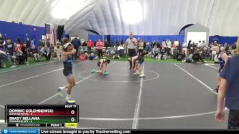 52 lbs Round 5 (8 Team) - Brady Bellavia, Donahue Black vs Dominic Golembiewski, Donahue White