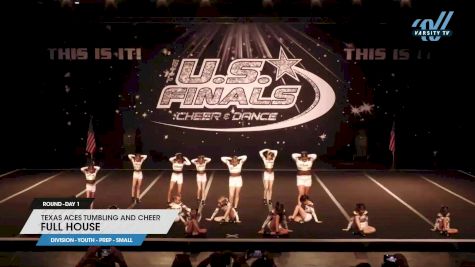 Texas Aces Tumbling and Cheer - Full House [2023 L1.1 Youth - PREP - Small Day 1] 2023 The U.S. Finals: Galveston