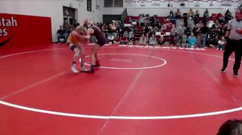 105 lbs 5th Place Match - Anna Gieselman, Rifle vs Brielle Childs, Maple Mountain