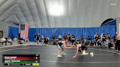 132 lbs Round 1 (8 Team) - Sean Harris, Warrior RTC vs Brent Friscone, Rogue WC