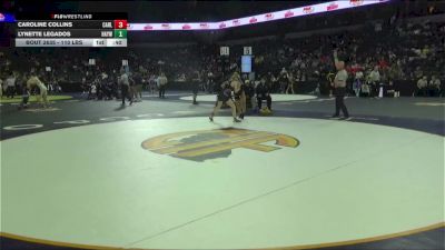 110 lbs Consi Of 16 #2 - Caroline Collins, Carlsbad (SD) vs Lynette Legados, Hayward (NC)