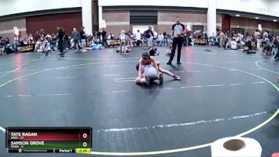 95 lbs Round 4 (6 Team) - Tate Ragan, Ares vs Samson Grove, SHWA