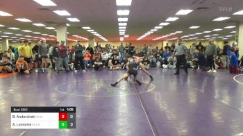 106 lbs Rr Rnd 1 - Bruce Anderchak, Gladiators HS vs Angelo Lomonte, CRWC HS