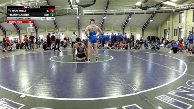 165 lbs Cons. Semi - Tyson Mills, West Liberty vs Marty Landes, Case Western