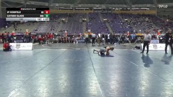 133 lbs Placement (4 Team) - Cayden Glass, King vs JP Homfeld, Maryville