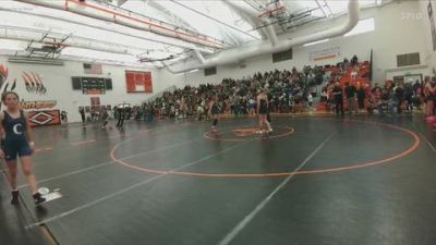 115 lbs Quarterfinal - Emery Stone, Worland Middle School vs Gabbie Hetzel, Thermopolis Middle School