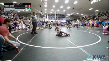 52-57 lbs Rr Rnd 2 - Tinley Jones, Kingfisher YellowJackets vs Avery Murray, El Reno Wrestling Club
