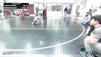 61-64 lbs Rr Rnd 3 - Landon Oconner, Tonkawa Takedown Club vs Brennan Mallory, Jacket Wrestling Club