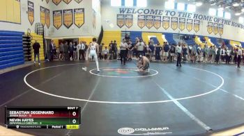 120 lbs Finals (8 Team) - Sebastian Degennaro, Jensen Beach vs Nevin Hayes, Zephyrhills Christian