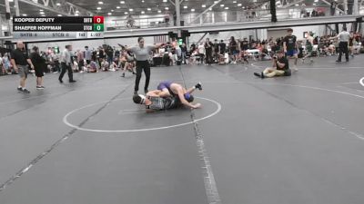 106 lbs Quarterfinals (8 Team) - Kooper Deputy, Team Shutt B Team vs Shaefer Hoffman, Steller Trained Cad Bane